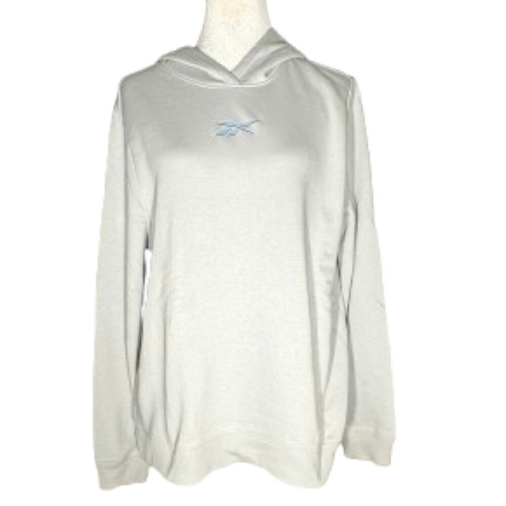 NWT Reebok Grey Reebok Identity Doorbuster Women's Hoodie Size Large